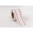 Hellermanntyton - Manchons thermo TULT à marquer, rétreint 3:1, Ø 24 mm, longueur 25mm x2, blanc