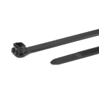 Hellermanntyton - Collier 370 x 7.7 mm en PA66 noir modifié aux chocs - X120R