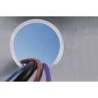 Hellermanntyton - Profilé de protection  bord de tôle en  Polyéthylène noir largeur 2.3mm