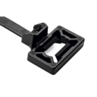 Hellermanntyton - Lanière de fixation 163x4.6mm pour goujon Ø 5 mm en PA66HS noir - T50SOSWSP5E