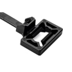 Hellermanntyton - Lanière de fixation 163x4.6mm pour goujon Ø 5 mm en PA66HS noir - T50SOSWSP5E