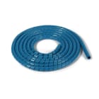 Hellermanntyton - Frette spiralée PE Metal Content Couleur bleue Diamètre 4 mm