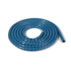 Hellermanntyton - Frette spiralée PE Metal Content Couleur bleue Diamètre 9 mm