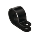 Hellermanntyton - Bride plastique à visser pour câble de diamètre 16 mm en PA66HS noir - H9P