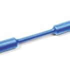 Hellermanntyton - Gaine thermorétractable , rétreint 2:1, HFT-A Bleu 1.6/0.8 mm, rouleau 100m