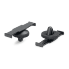 Hellermanntyton - ATSBCSFT6.5MD - Support à enrubanner noir avec pied ancre 6.5 mm et mousse