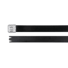 Hellermanntyton - Collier métallique recouvert 838x16 mm en Inox 316 noir - MBT33UHFC