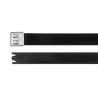 Hellermanntyton - Collier métallique recouvert 838x16 mm en Inox 316 noir - MBT33UHDFC