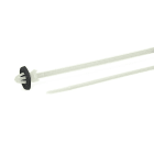 Hellermanntyton - Lanière à pied ancre 163x4.6mm trou Ø 6.3 à 6.7 mm en PA66HS noir-T50SOSSFT6.5MD