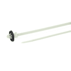 Hellermanntyton - Lanière à pied ancre 163x4.6mm trou Ø 6.3 à 6.7 mm en PA66HS noir-T50SOSSFT6.5MD