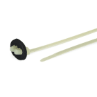 Hellermanntyton - Lanière à pied ancre 158x5.5mm trou oblong en PA66HS naturel -T60SOSSFT65x130EMD