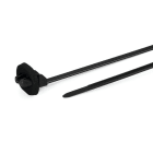 Hellermanntyton - Lanière à pied ancre 158x5.5mm trou oblong en PA66HS noir - T60SOSSFT62x122EMD
