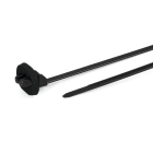 Hellermanntyton - Lanière à pied ancre 158x5.5mm trou oblong en PA66HS noir - T60SOSSFT62x122EMD