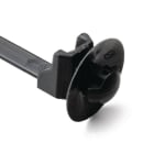 Hellermanntyton - Lanière à pied ancre 156x4.6mm Ø 4.8 à 5.2 mm en PA66HS noir- T50SOSKSFT5SE