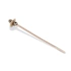 Hellermanntyton - Lanière à pied ancre 113x3.4mm Ø 6.3 à 6.7 mm en PEEK beige - PT2ASFT6.5