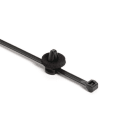 Hellermanntyton - Lanière de fixation à pied ancre 200 x 4.6 mm en PA66HS noir - T50ROSSFT6.5