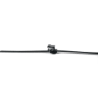 Hellermanntyton - Lanière de fixation pour bord de tôle 150 x 4.6 mm en PA66HS noir - T50SOSEC5A