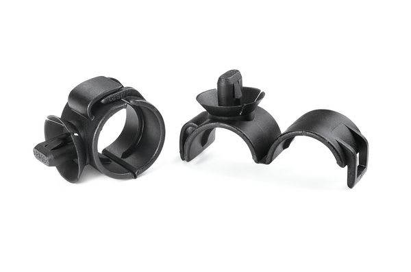 Hellermanntyton - Clip à pied ancre oblong pour gaine annelée Ø 21 mm en PA66HIRHS noir - RCCD21