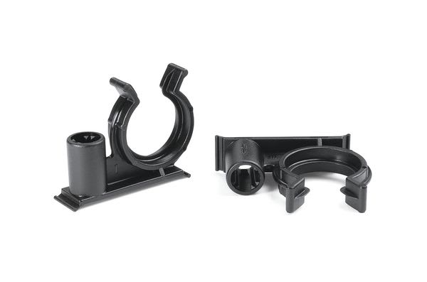 Hellermanntyton - Clip pour goujon Ø 6 mm pour gaine annelée Ø 17 mm en PA66HIRHS noir - CTC17SBS6