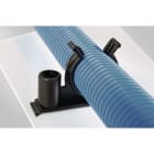 Hellermanntyton - Clip pour goujon Ø 6mm pour gaine annelée Ø 4.5mm en PA66HIRHS noir -CTC4.5SBS6