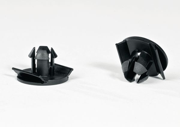 Hellermanntyton - Cache ou obturateur pour trou Ø 11 mm en POM noir - PLUG11