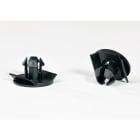 Hellermanntyton - Cache ou obturateur pour trou Ø 11 mm en POM noir - PLUG11