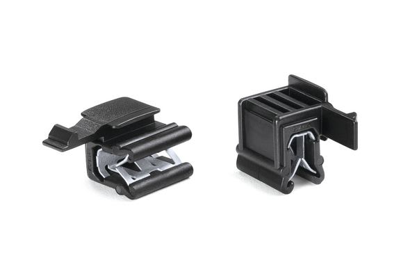 Hellermanntyton - Clip pour connecteur et bord de tôle en PA66HIRHS noir - EC42