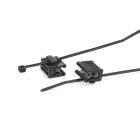 Hellermanntyton - Lanière de fixation pour bord de tôle 100 x 2.5 mm en PA66HIRHS noir -T18REC21