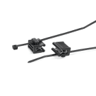Hellermanntyton - Lanière de fixation pour bord de tôle 100 x 2.5 mm en PA66HIRHS noir -T18REC21
