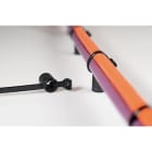 Hellermanntyton - Lanière de fixation 160x4.6mm pour goujon Ø 6 mm en PA66HS noir - T50SSBS6OTE