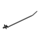 Hellermanntyton - Lanière avec pied sapin 165x4.6mm Øtrou 6.3 à 7 mm en PA66HS noir -T50SOSFT6LGE4