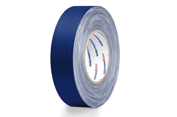 Hellermanntyton - Ruban textile HelaTape Tex- Bleu 19x10