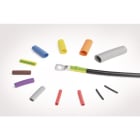 Hellermanntyton - Manchon isolant chloroprène blanc, Ø int 1.20mm, longueur 20mm, sachet 100pcs