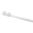Hellermanntyton - Lanière de fixation avec oeillet 395x7.6mm en PA66 naturel - T120MR