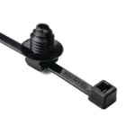 Hellermanntyton - Lanière avec pied sapin 200x4.6mm Øtrou 8 à 8.5mm en PA66HIRHS noir - T50RFT8GSD