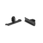 Hellermanntyton - Clip à enrubanner à pied sapin Ø6.3 à 6.7mm en PA66HIRHS Noir - TC4FT6LG