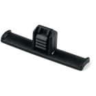 Hellermanntyton - Clip à enrubanner 40 x 8 mm à pied sapin oblong en PA66HIRHS noir - WICKELCLIP
