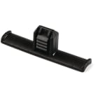 Hellermanntyton - Clip à enrubanner 40 x 8 mm à pied sapin oblong en PA66HIRHS noir - WICKELCLIP