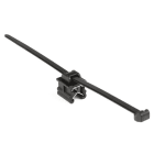 Hellermanntyton - Lanière de fixation pour bord de tôle 100 x 2.5 mm en PA66HIRHS noir - T18REC9SD