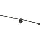 Hellermanntyton - Lanière de fixation pour bord de tôle 100 x 2.5 mm en PA66HIRHS noir -T18REC10SD