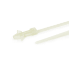 Hellermanntyton - Lanière de fixation 160x4.6mm à pied ancre Ø6 à 6.6mm en PA66HS naturel - T50SAH
