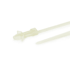 Hellermanntyton - Lanière de fixation 160x4.6mm à pied ancre Ø6 à 6.6mm en PA66HS naturel - T50SAH