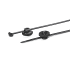 Hellermanntyton - Lanière de fixation 200x4.6 mm à pied ancre Ø6.5 mm en PA66HS noir- T50ROSSFT6.5
