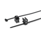 Hellermanntyton - Lanière de fixation pour bord de tôle 150 x 4.6 mm en PA66HIRHS noir -T50SOSEC10