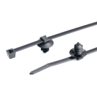 Hellermanntyton - Lanière de fixation 160x4.6mm à pied sapin en PA66HIRHS noir - T50SFT6LG1SD