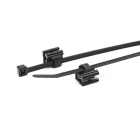 Hellermanntyton - Lanière de fixation pour bord de tôle 200 x 4.6 mm en PA66HIRHS noir - T50REC22