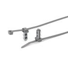 Hellermanntyton - Lanière de fixation à pied sapin renforcé 200x4.6mm en PA46 gris - T50RDHA8.4