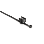 Hellermanntyton - Lanière de fixation pour bord de tôle 150 x 4.6 mm en PA66HIRHS noir -T50SOSEC19