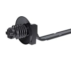 Hellermanntyton - Lanière de fixation 170x5.3mm à pied sapin Ø 7 mm en PA66 noir - OS170FT7LH