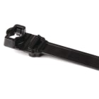 Hellermanntyton - Lanière de fixation 246x12.7mm pour goujon Ø 8 mm en PA66HIRHS noir - WSS8MM
